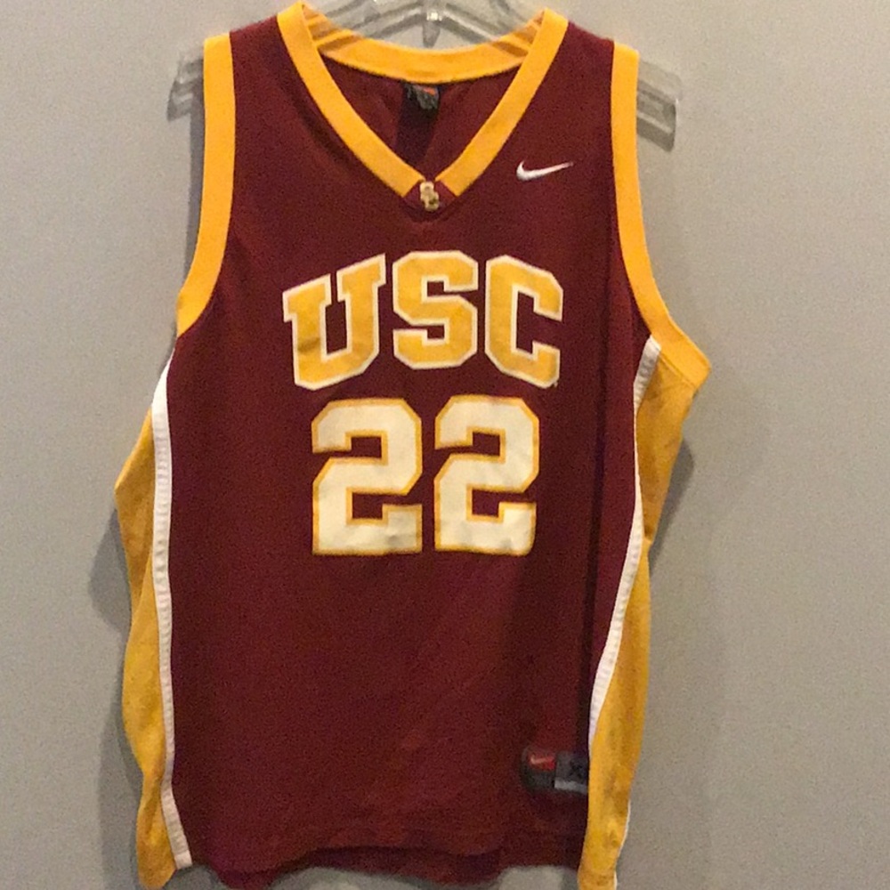 Nike USC Trojans basketball jersey #22